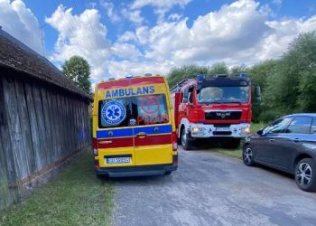 Kobieta straciła przytomność