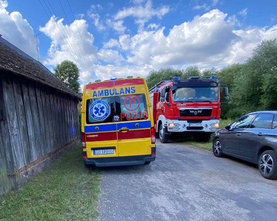 Kobieta straciła przytomność