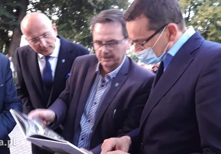 Premier Morawiecki odwiedził Zagórów