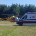 Drugi raz lądował helikopter. Akcja w Powidzu