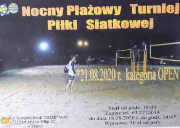Zapraszają na nocny turniej plażówki