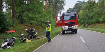 Po pijaku wpadł do rowu