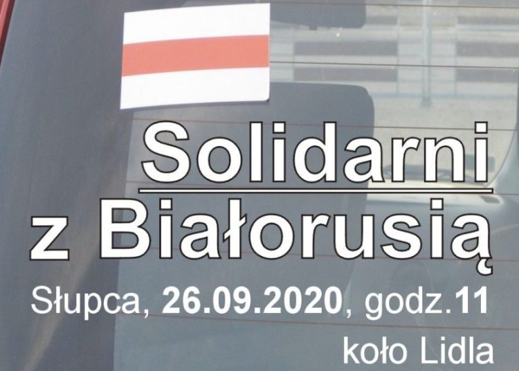 Organizują akcję Solidarni z Białorusią