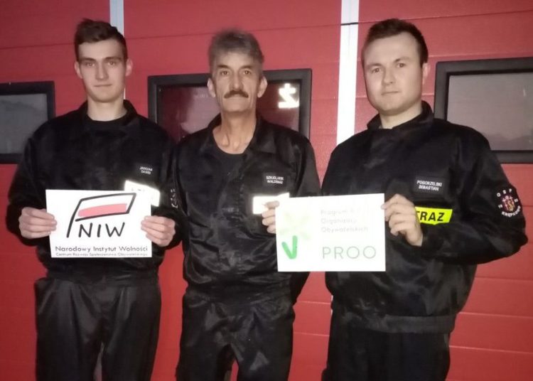 Strażacy pozyskali dotację