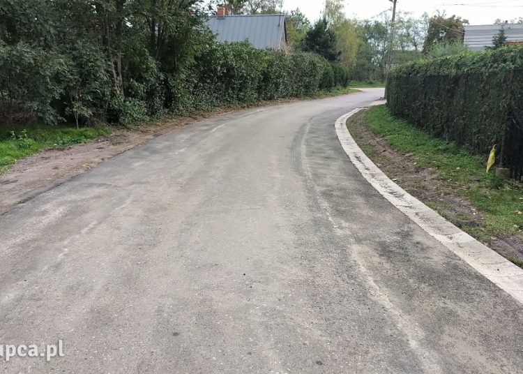 Zakończony remont drogi w Gółkowie