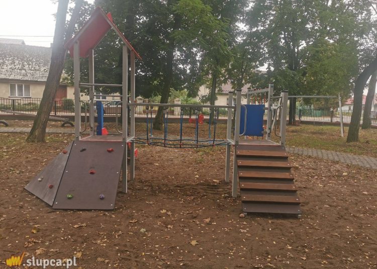 Skwerek w Ciążeniu zagospodarowany