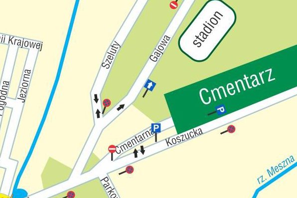 Zmiana organizacji ruchu na Wszystkich Świętych