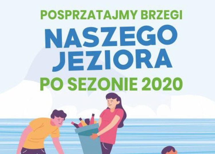 Będą sprzątać brzegi jeziora