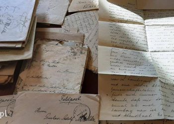 Dokumenty zamurowane w ścianie materiałem na książkę?