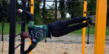 Park kalisteniczny w Strzałkowie już otwarty