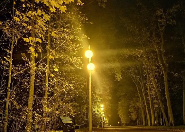 Gajowa już oświetlona