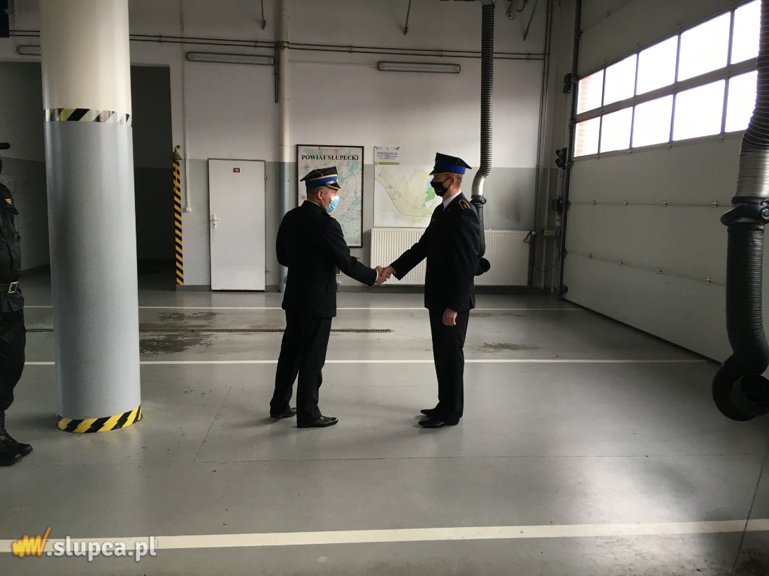 Pożegnał się ze strażackim mundurem