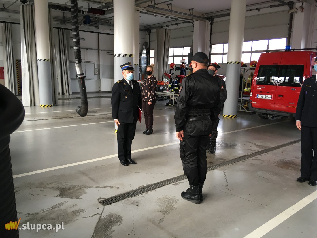 Pożegnał się ze strażackim mundurem