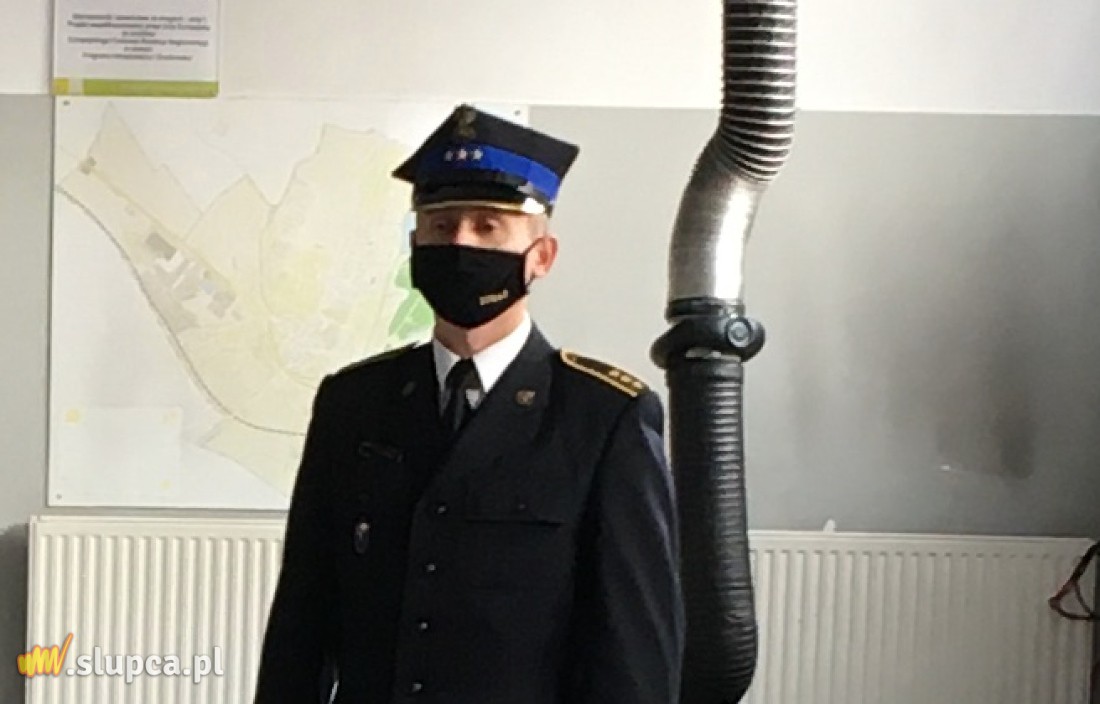 Pożegnał się ze strażackim mundurem