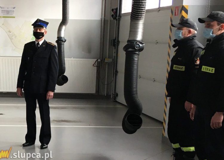 Pożegnał się ze strażackim mundurem