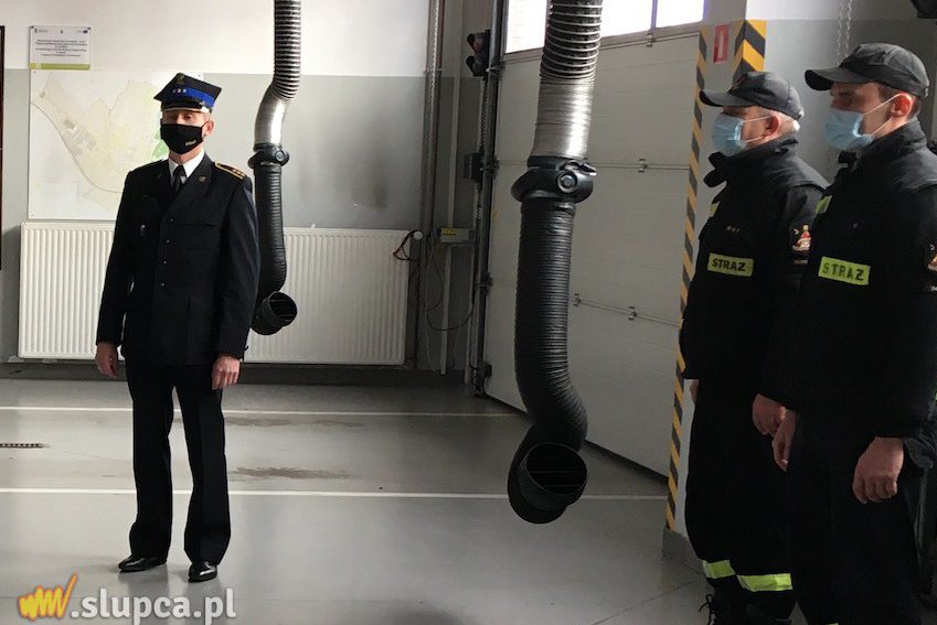 Pożegnał się ze strażackim mundurem