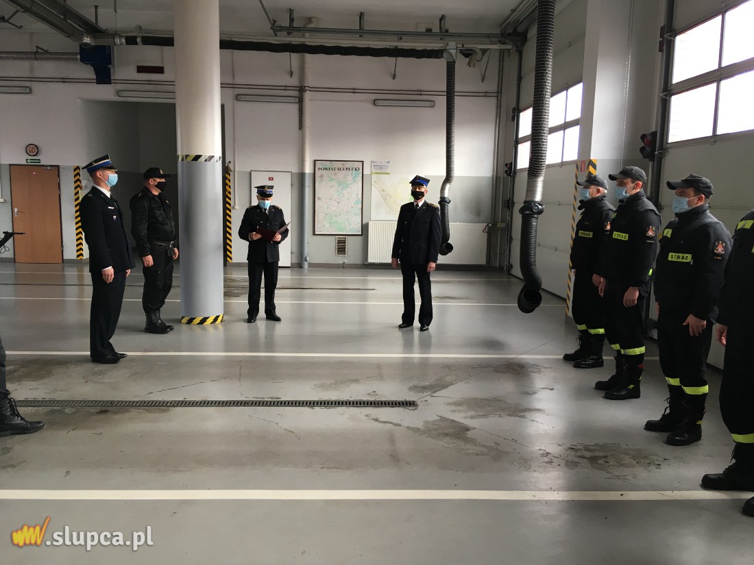 Pożegnał się ze strażackim mundurem