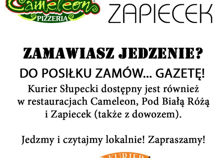 Zamów gazetę do posiłku
