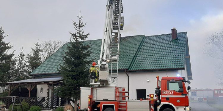 Pożar w Cieninie Zabornym