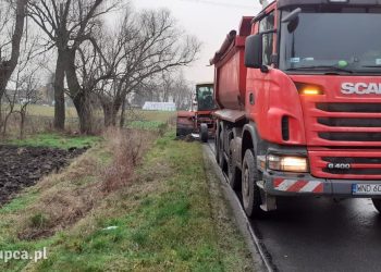 Powiat zebrał pobocza w sołectwie Kotunia