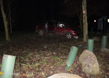 Fordem kierował 20-letni słupczanin. Był pijany