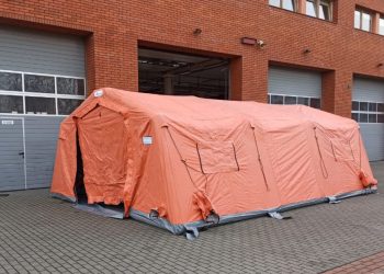 Nowy namiot dla komendy PSP