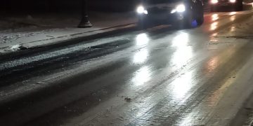 Szklanka na drogach. Uważajcie!