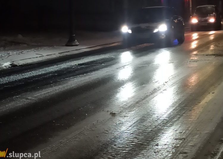 Szklanka na drogach. Uważajcie!