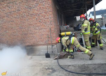 W Kotuni wybuchł pożar ZDJĘCIA