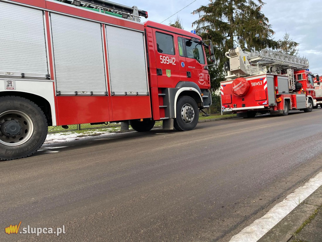 Pożar w Cieninie Zabornym. Zdjęcia z akcji