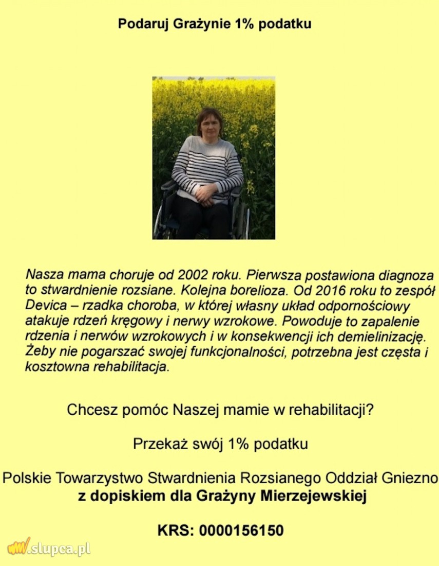 Twój 1 procent ma znaczenie. Sprawdź, komu możesz pomóc