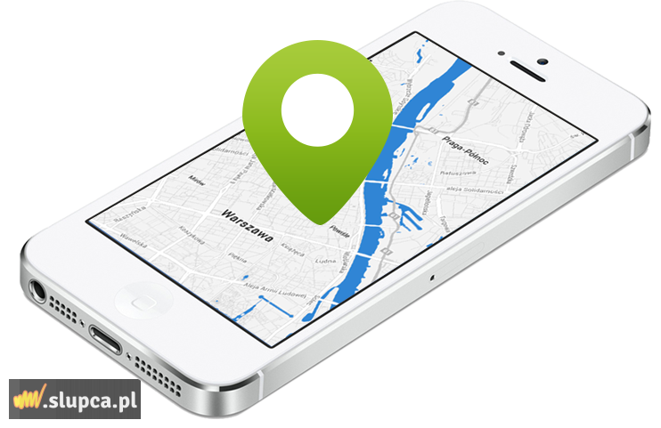 Lokalizacja telefonu z aplikację i-mobi.pl od firmy SPOKEO