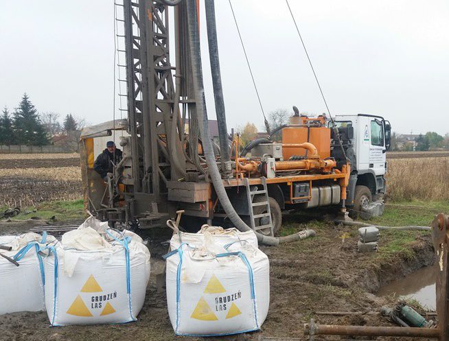 Nowa studnia głębinowa na Słonecznej