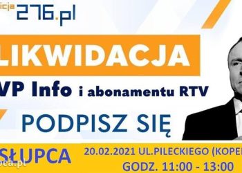 Słupecka Platforma chce likwidacji TVP Info
