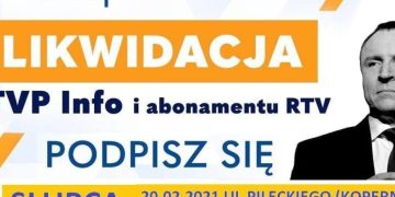Słupecka Platforma chce likwidacji TVP Info