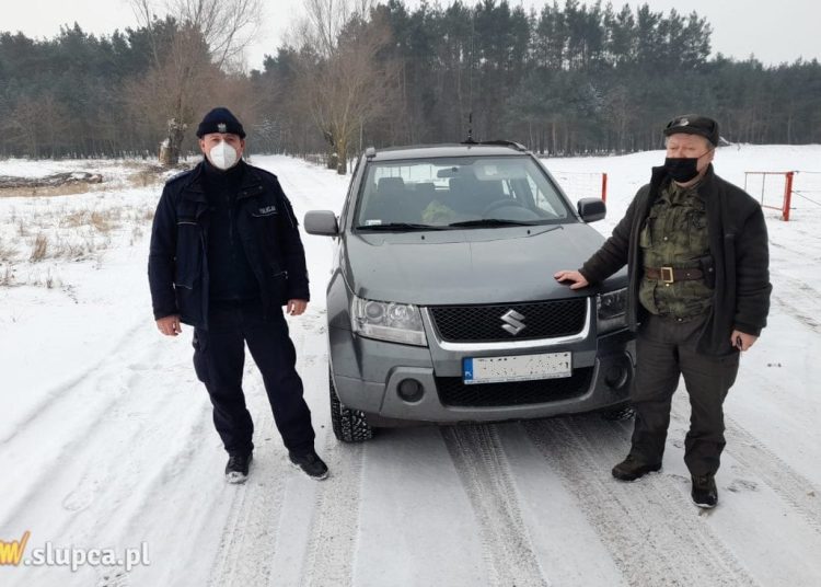 Policjanci prowadzili działania ze Strażą Leśną