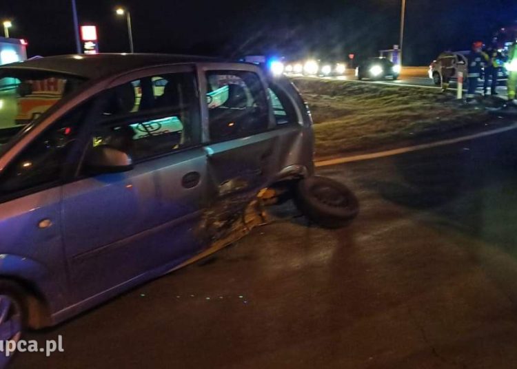 Wólka: Wypadek na krzyżówce