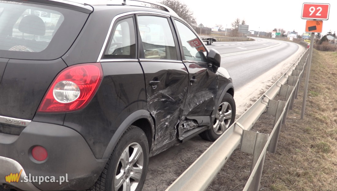 Wypadek na skrzyżowaniu. Obwodnica była zamknięta