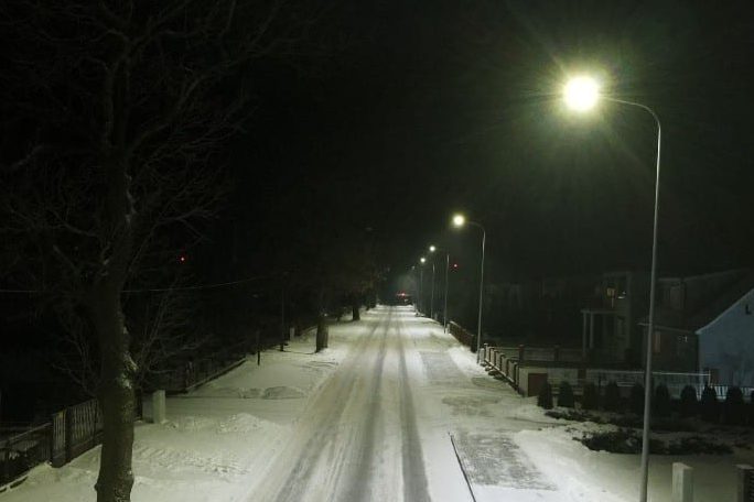 Nowe oświetlenie uliczne w Strzałkowie