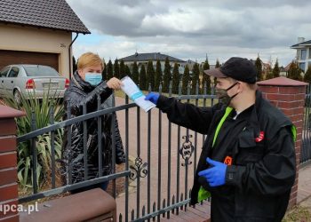 Druhowie z Piotrowic rozwozili ulotki