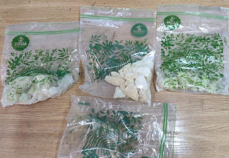 Mieszkaniec powiatu posiadał metamfetaminę