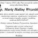 śp. Maria Halina Wrzesińska