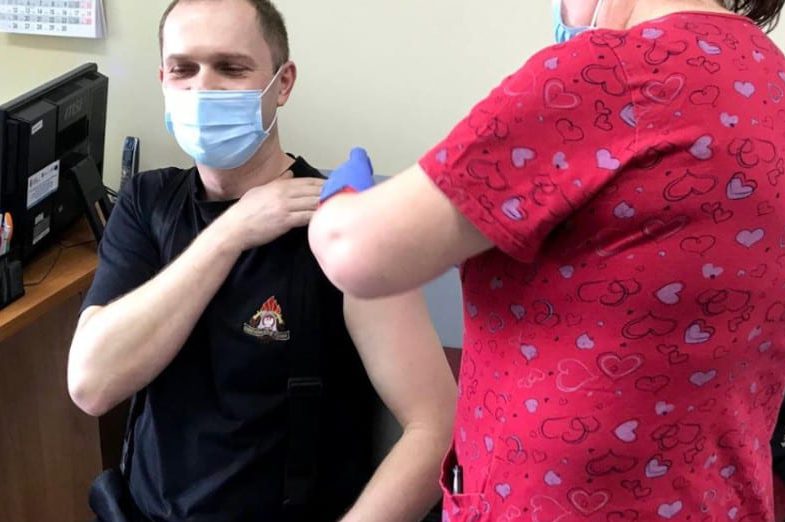 Szczepią strażaków z powiatu ZDJĘCIA