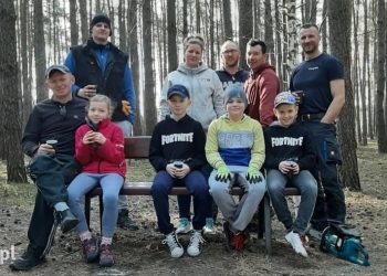 Sprzątali las na Szubiankach