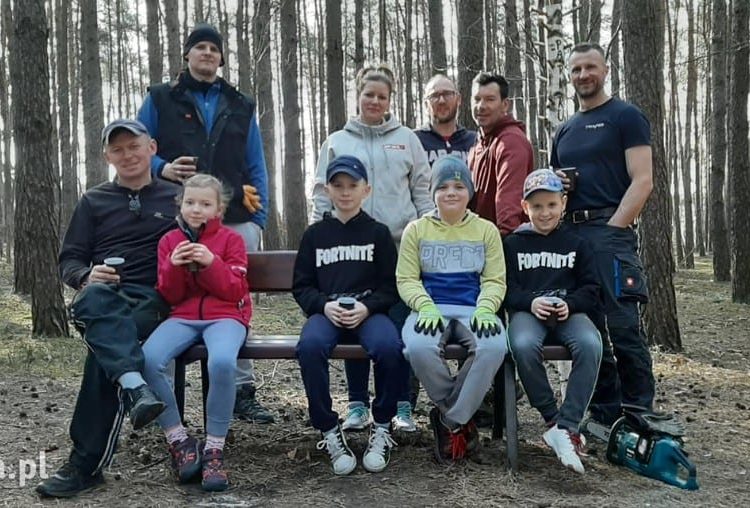 Sprzątali las na Szubiankach