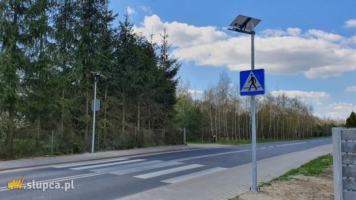 Zamontowano oświetlenie przy przejściu dla pieszych na ulicy Zachodniej