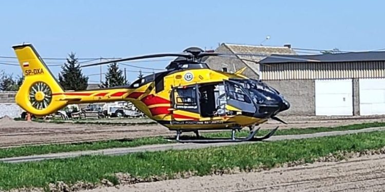 84-letnia kobieta miała udar