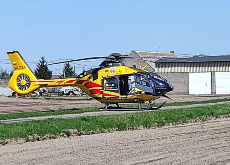 84-letnia kobieta miała udar