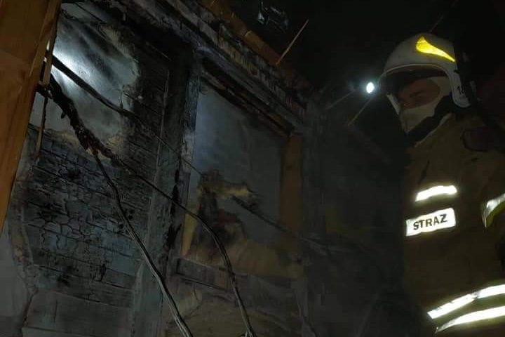 Powidz: Zalana piwnica i pożar domku letniskowego