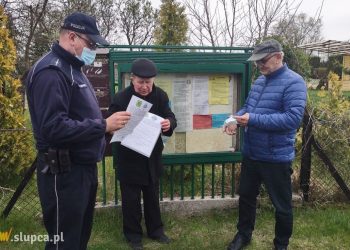 Dzielnicowy u działkowców